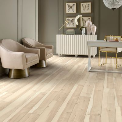 Flooring in a home office