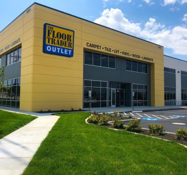 Outside view of floor trader showroom
